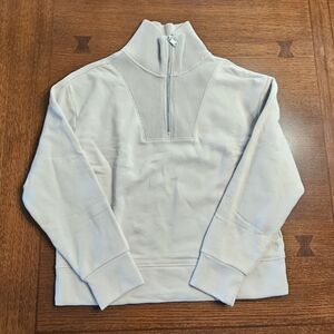Athleta Retroplush Revive 1/2 Zip Sweatshirt Small